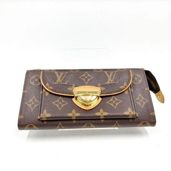 Authentic Louis Vuitton Brown Monogram Wallet mn520-112925 - Picture 1 of 9